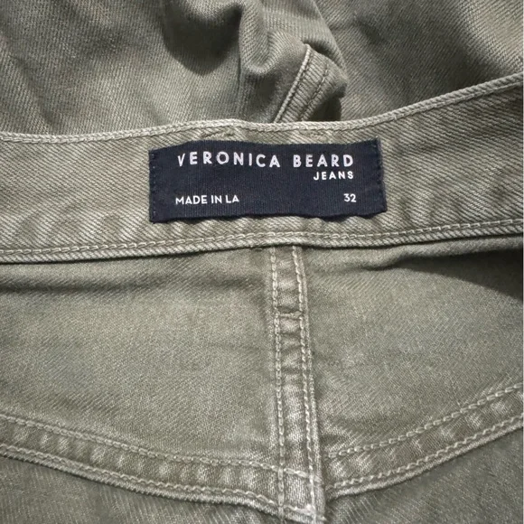 Veronica Beard Taylor relaxed wide leg high rise jeans size 32 - Picture 4 of 8